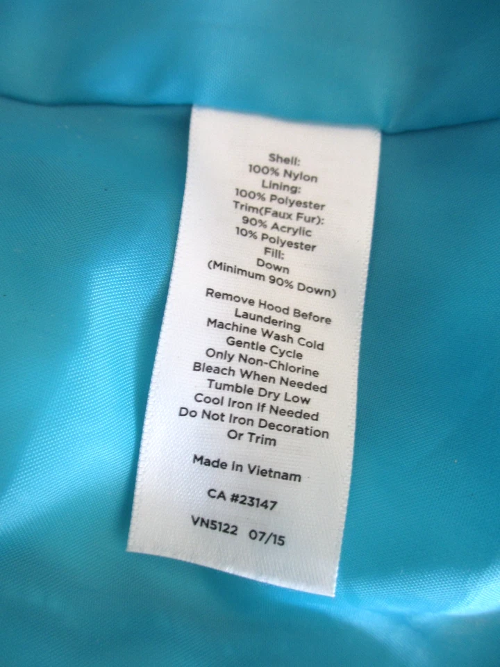 Talbots куртка женщин M вниз заполнить пуховик съемный капюшон лыж парка шикарный синий - Изображение 3 из 4