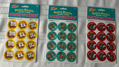 Trend Retro Remix Scratch and Sniff Stickers