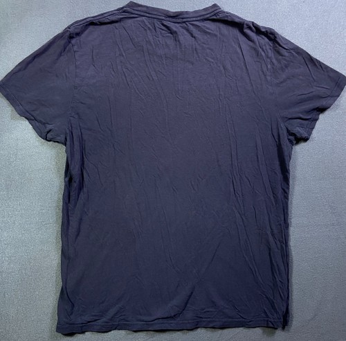Camiseta Thrashed American Eagle Outfitters Republique Du Pagifique Vintage L Azul Marino - Imagen 12 de 14
