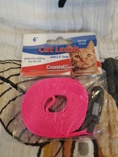 Coastal Pet Products Cat Leash 6' NEW + UNOPENED