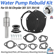 Water Pump Rebuild Kit 1537947 For 1955-1956 Chrysler Hemi 301 331 354 V8 Engine