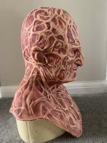 Horror Halloween Stunning Freddy Platinum Silicone Mask - Picture 4 of 9