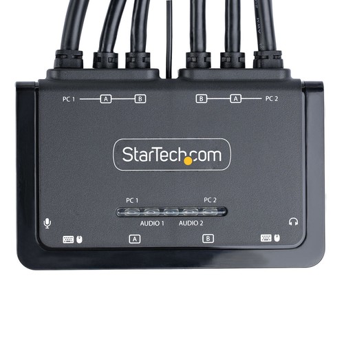 Switch KVM Startech C2-DD46-UA2-CBL-KVM 1,5 m - Foto 7 di 7