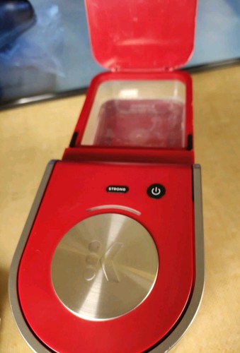 Keurig K-Mini Plus Single Serve K-Cup Pod Coffee Maker Red w/Pod Storage - Picture 7 of 15