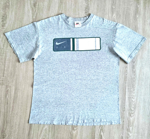 Nike, Vintage 90s NIKE AIR MAX Shirt L Box Logo Swoosh Sneakers Jordan Supreme Dunk SB