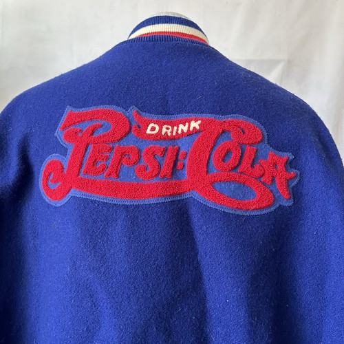Vintage 1980s Pepsi Cola Varsity Jacket Men’s Large - Picture 5 of 6