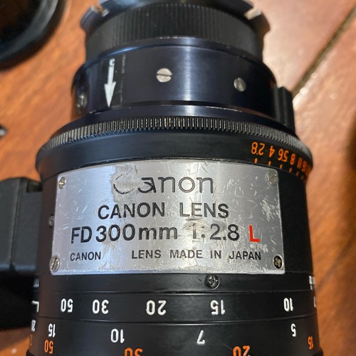 Canon Lens FD 300 mm 1:2.8 L Lens Arri Arriflex PL Optex Type B X2 Extender