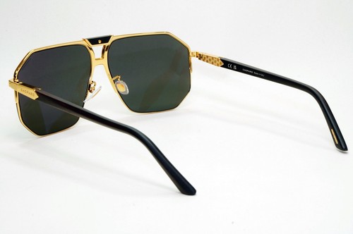 Chopard Sonnenbrille Gold Holz Polarisiert Pilot Navigator Grau SCH G61V 400P - Bild 12 von 12