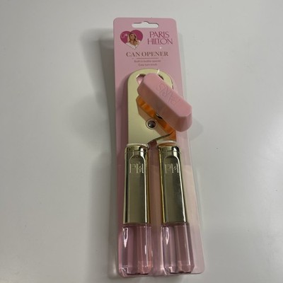 Paris Hilton Kitchen Pink Can Opener Bottle Opener Easy Turn Knob Kitchen Tool
