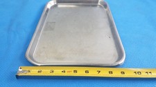Stainless Steel Surgical Instrument Tray – Dental / Veterinary Utility Tray