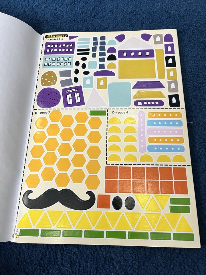 CBeebies BBC Sticker Art Bumper Magazine Shape Art Special 1700 ...