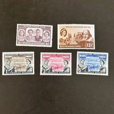 Bechuanaland Protectorate Collection 1947-1964 MNH 5 Different