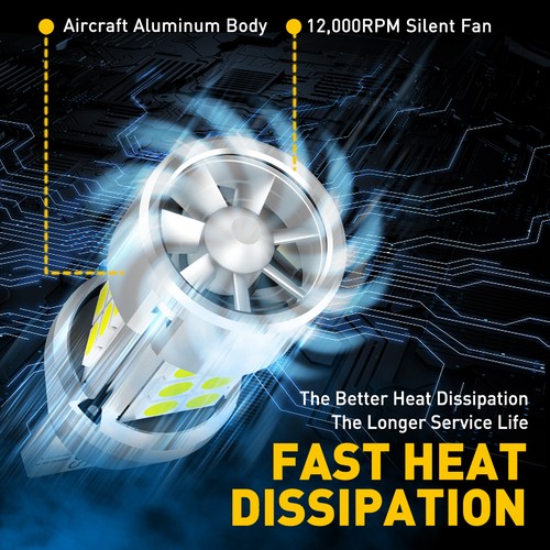 2xLED BACKUP REVERSE Light Bulb 921 912 T15 W16W 906 916 Super White 6000K Xenon - Picture 5 of 9