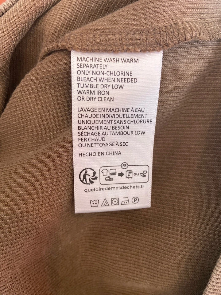 Camiseta sin mangas Free People X Denim and Bone Garden Fairies talla M marrón libélula boho Foto 4 de 4