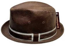 Vintage Basiquenti Stingy Upturned Brim Fedora