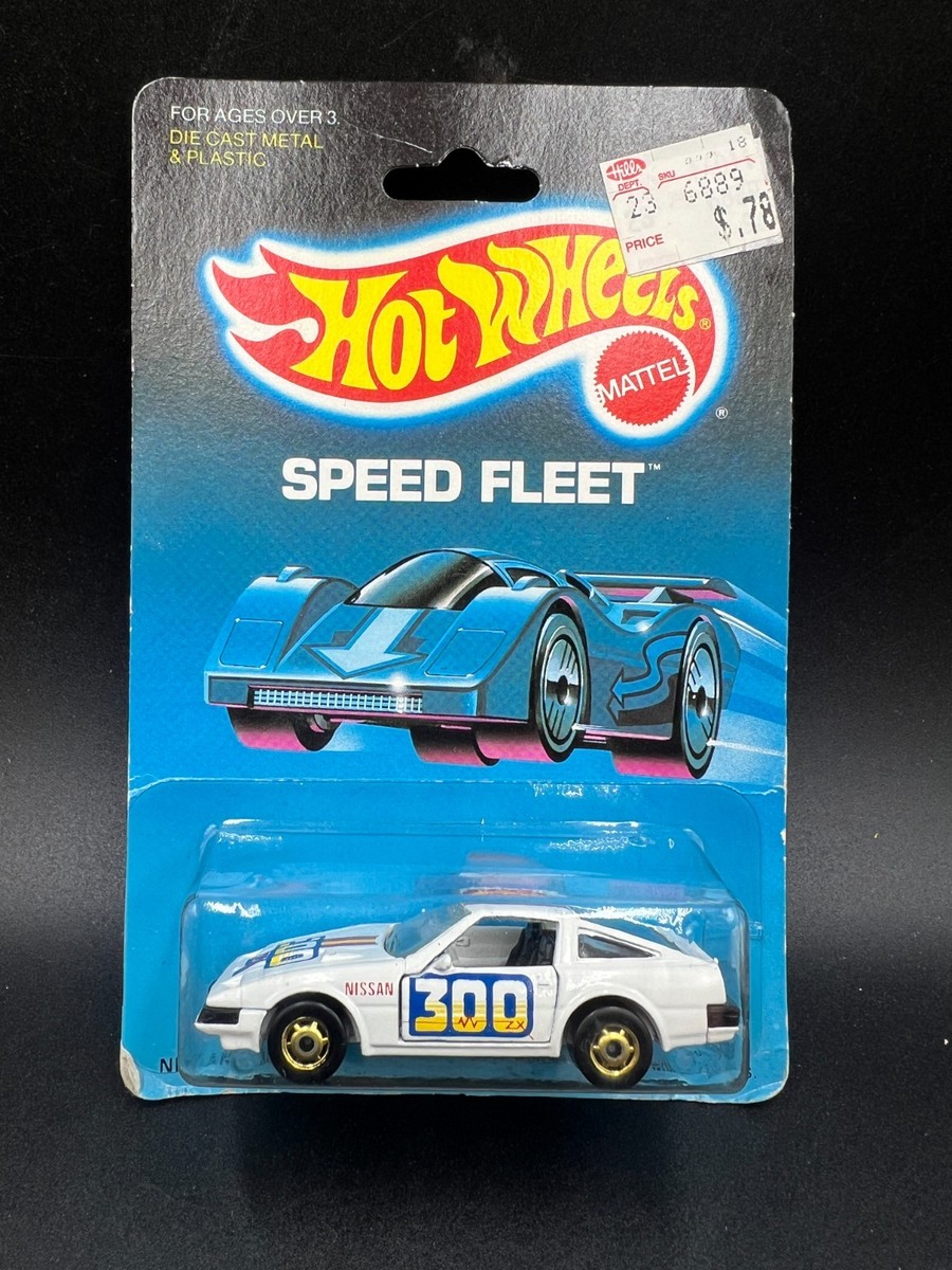 Hot Wheels ホワイトミニカー 4/5 Hot Wheels Nissan 300ZX White GHO Speed Fleet Still in Package