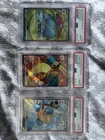 Venusaur, Charizard, Blastoise Sequential Set 184,185,186/165  Graded PSA 10!