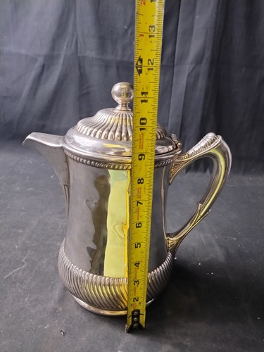 Wilcox International Silver Company Coffee Pot Hinged Lid #5115 - Picture 19 of 24