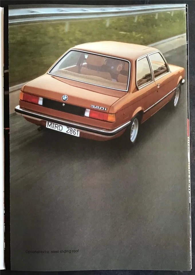 BMW 316 318 320 320i Car Sales Brochure FEB 1976 #611020520 2/76VM - Image 4 of 4