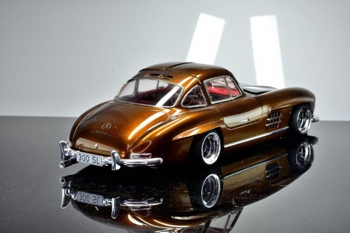 Kit modellino 1/24 Tamiya Mercedes-Benz 300Sl plastica auto replica da collezione scala - Foto 5 di 10