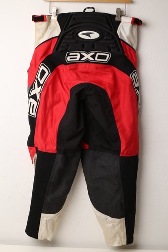 Flawed - Tears - Vintage AXO Mens Size 34 Type R Motocross Dirt Bike Pants - Picture 14 of 24
