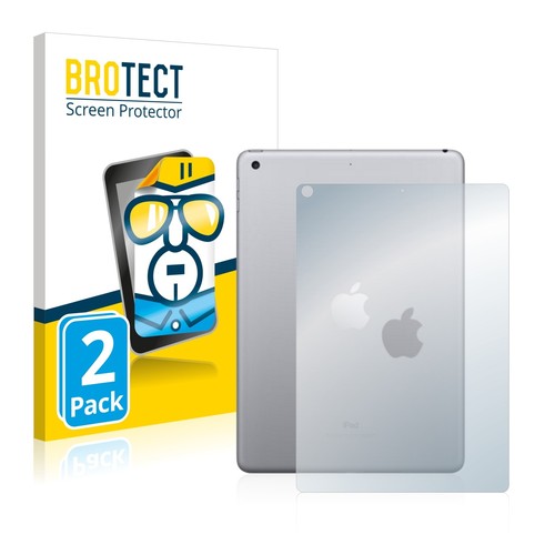 2x Film Protection Ecran pour Apple iPad 9.7" 2017 (Arrière, 5ème Gen.) Clair P
