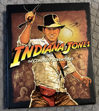Indiana Jones The Complete Adventures Blu-ray 2012 5-Disc Box Set w/ Slipcover Y