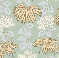 Leah O'Connell Honor Designer Fabric in Julep, Pair of 14"W x 20"L Remnants, New