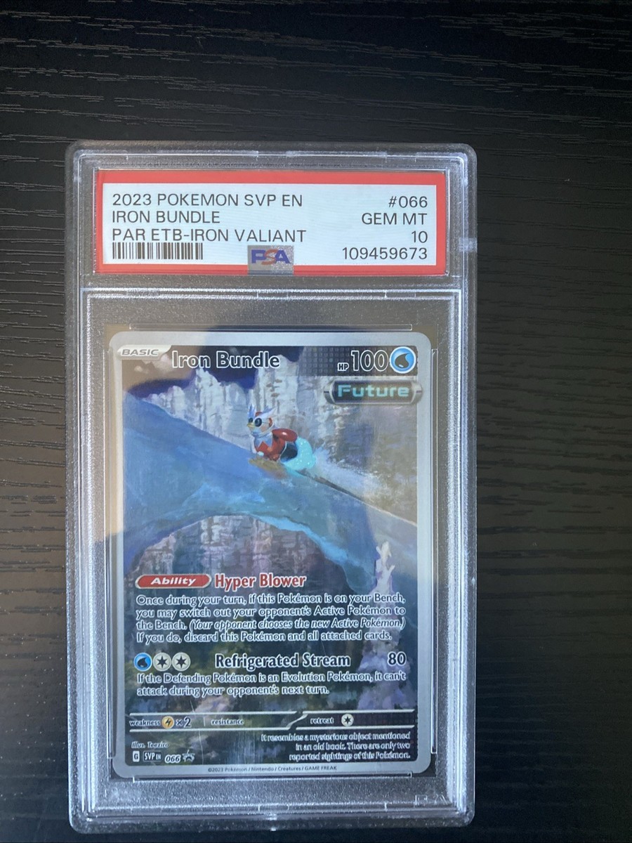 Iron Bundle 066 Sv: Scarlet & Violet Promo Cards Holo for