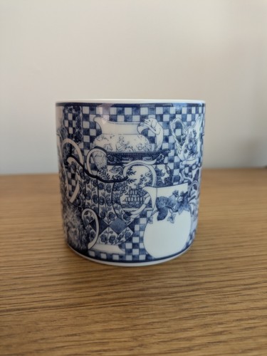 Set Of 2 Vintage Wedgwood Home Collection Blue Plate And Jug Collage Mugs - Picture 12 of 16