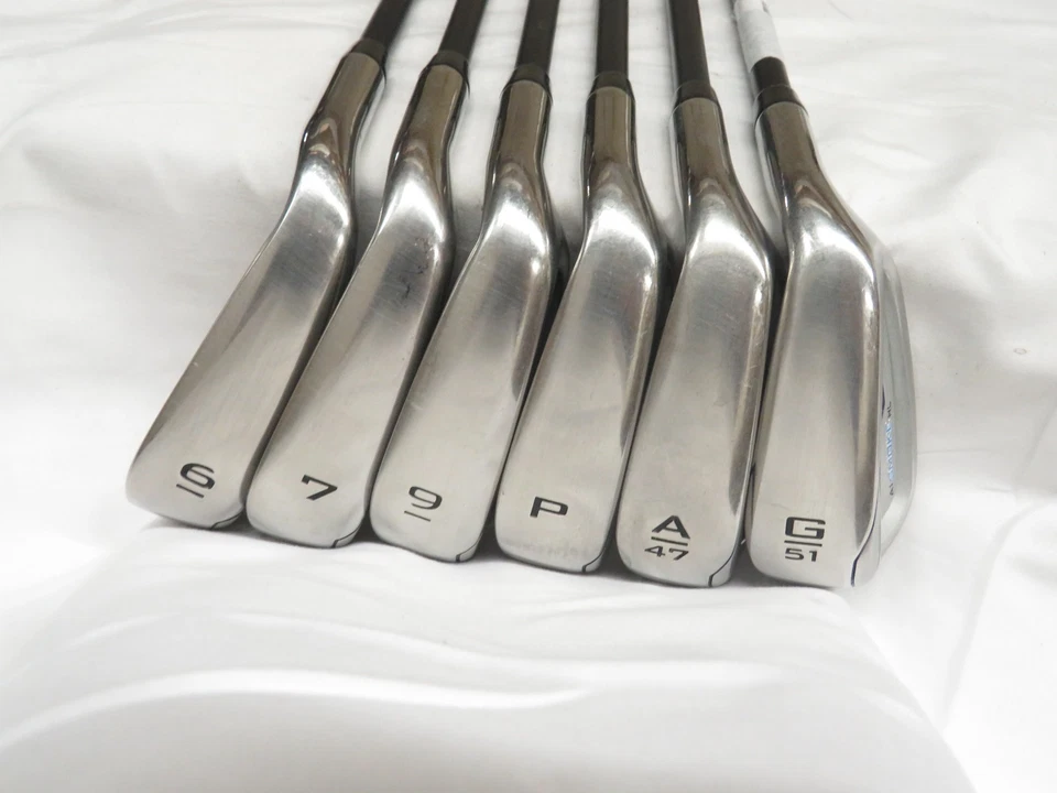 Used Callaway Paradym Ai Smoke HL Iron Set 6-PW,AW,GW (No 8 Iron) Cypher 5.5 REG - Image 2 of 4