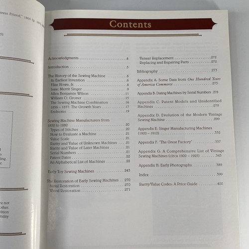 The Encyclopedia Of Early American Sewing Machines 2nd Edition - Picture 6 of 8
