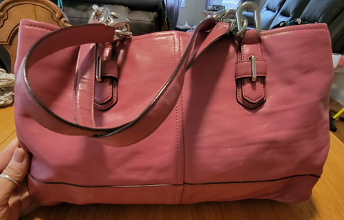 Coach Chelsea Jayden rosa Leder Umhängetasche Tasche East West 17811 wunderschön - Bild 4 von 21