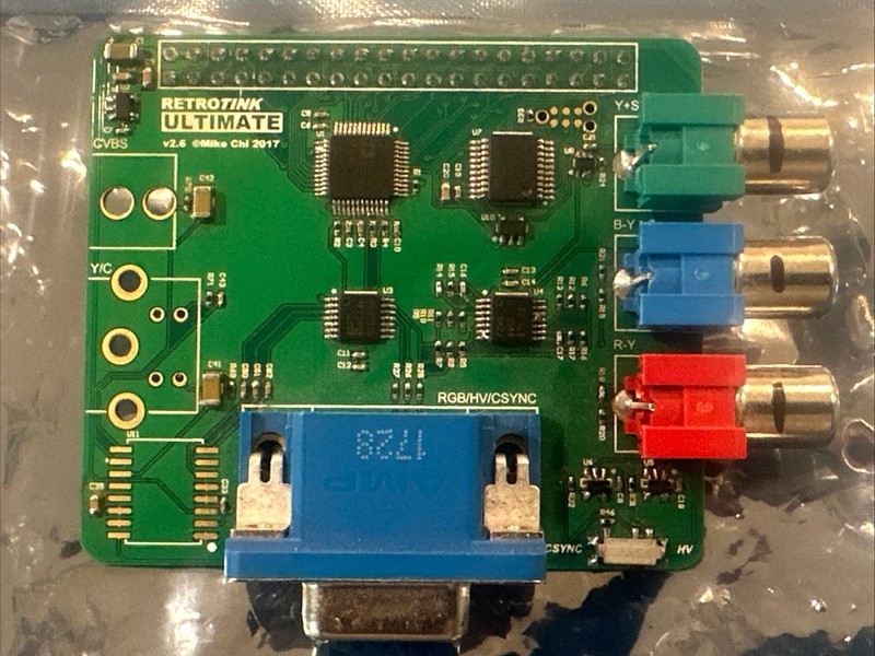 Retro Tink Ultimate V2.6 Mike Chi 2017 Board For Raspberry PI