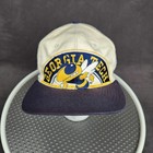 Vintage Georgia Tech Yellow Jackets Hat Cap Snap Back Ncaa Football Mens 90s