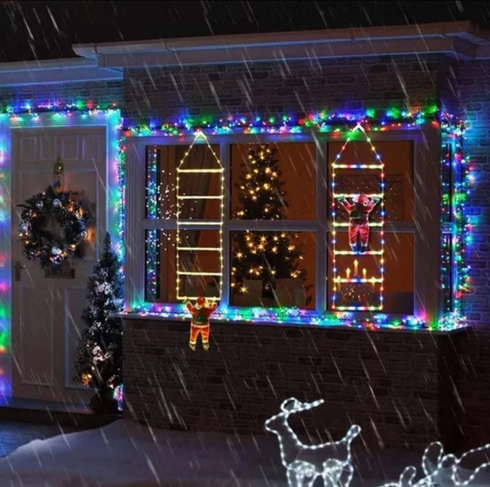 ​🎅 Climbing Ladder Light of Santa Claus - Image 2 of 4