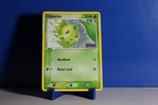 Chikorita 51/115 Unseen Forces Reverse Holo: LP to NM Condition