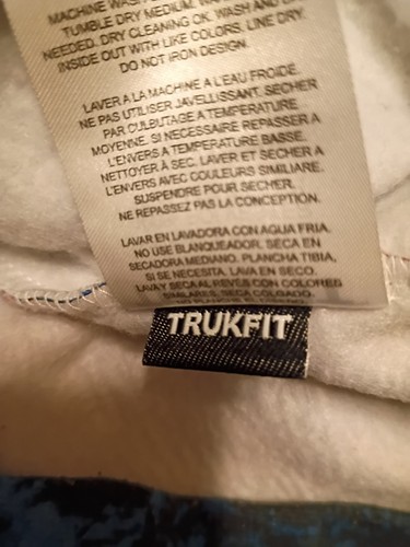 TRUKFIT Mountain Range Pullover Hoodie Men's Size 3XL Skater Convertible - Picture 10 of 11