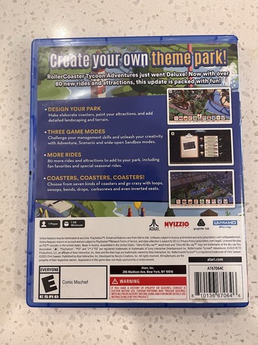 Roller Coaster Tycoon Adventures Deluxe - PlayStation 5 - Picture 2 of 3