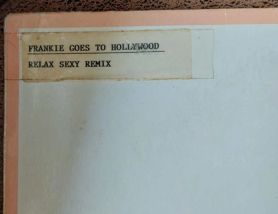 FRANKIE GOES TO HOLLYWOOD/ MAXI SINGLE 45 TRS /EXCELLENT ETAT/RELAX - Photo 2/4