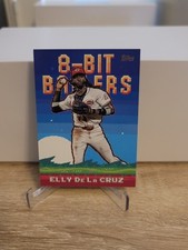 2025 Topps Series 1 Baseball Elly De La Cruz 8 Bit Ballers 8B-6 Cincinnati Reds