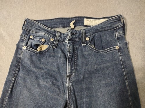 Rag & Bone Jeans Womens 27 Denim Cate Mid Rise Skinny Cotton Blend Pockets - Picture 3 of 9