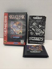 Streets of Rage (Sega Genesis, 1991) Authentic Game Cartridge, CIB Complete