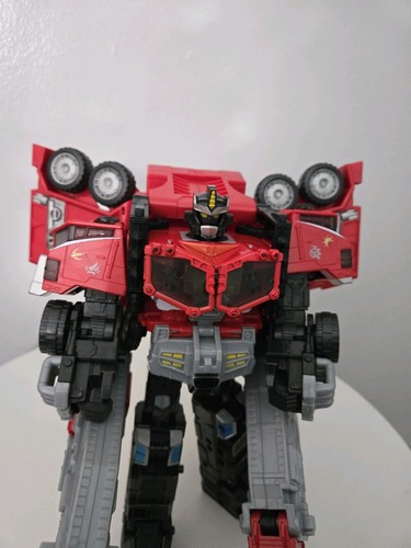 Transformers Cybertron Optimus Prime GALAXY FORCE Leader Class - Incomplete - Picture 2 of 6