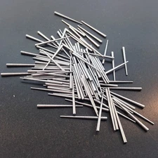  Clock Repair Steel tapered pins .015" to .050" x 1” set of 100