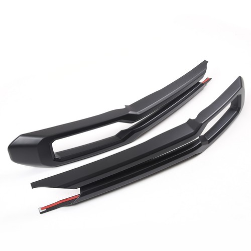 Matt Black Front Bumper Protect Grille Cover Trims Fits Ford Maverick 2022-2023 - Picture 11 of 19
