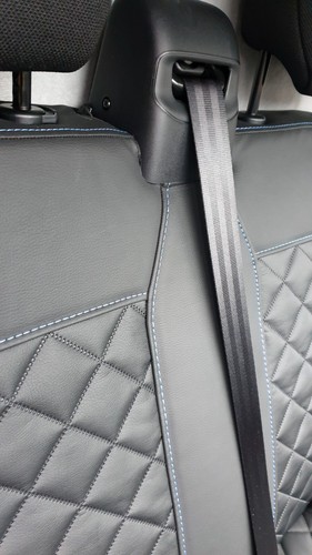 Fundas de asiento a medida premium cómodas adaptadas K4 para Mercedes Vito W639 - Imagen 6 de 9