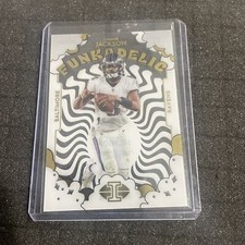 Lamar Jackson 2022 Illusions Football Funkadelic White No. F-2 Baltimore Ravens 