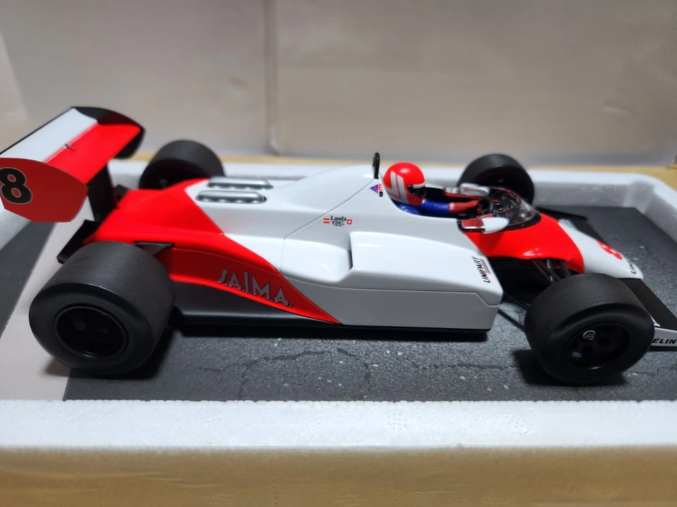 MINICHAMPS  537 831808  McLAREN FORD  MP4/1C  N.Lauda   USA GP WEST  1983 1/18 - Image 4 of 4