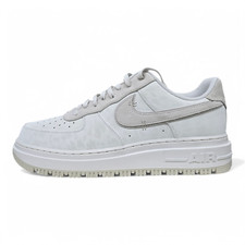 Nike Air Force 1 Low Luxe Summit White Light Bone Trainers Boots (DD9605 100)